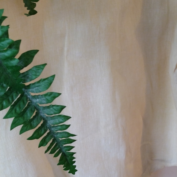 Michael Kors XL 💯 percent Linen light 🟡 like new condition - Picture 5 of 7